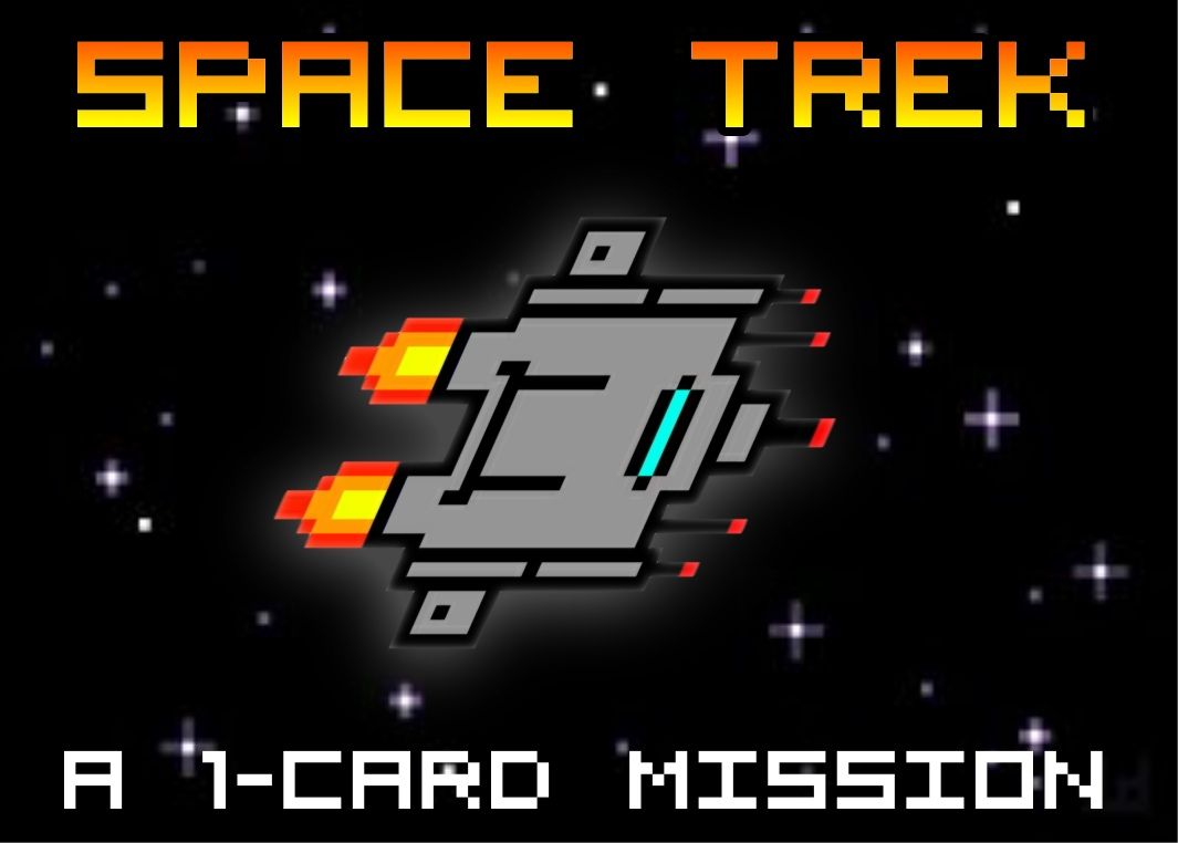 SPACE TREK: A 1-Card Mission cover
