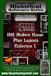 RPG Item: 1916 Modern House Plan Layouts Collection 1