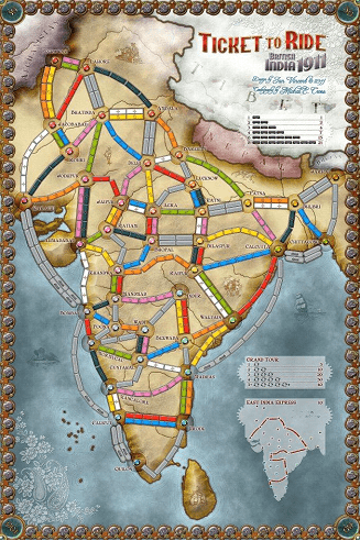 Designer diary: Ticket to Ride: India – 10,000 Reasons to Say Thank You!