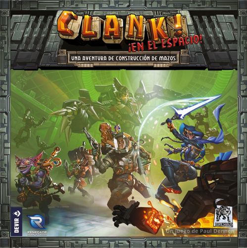 Caja del juego Clank!: ¡En el espacio!