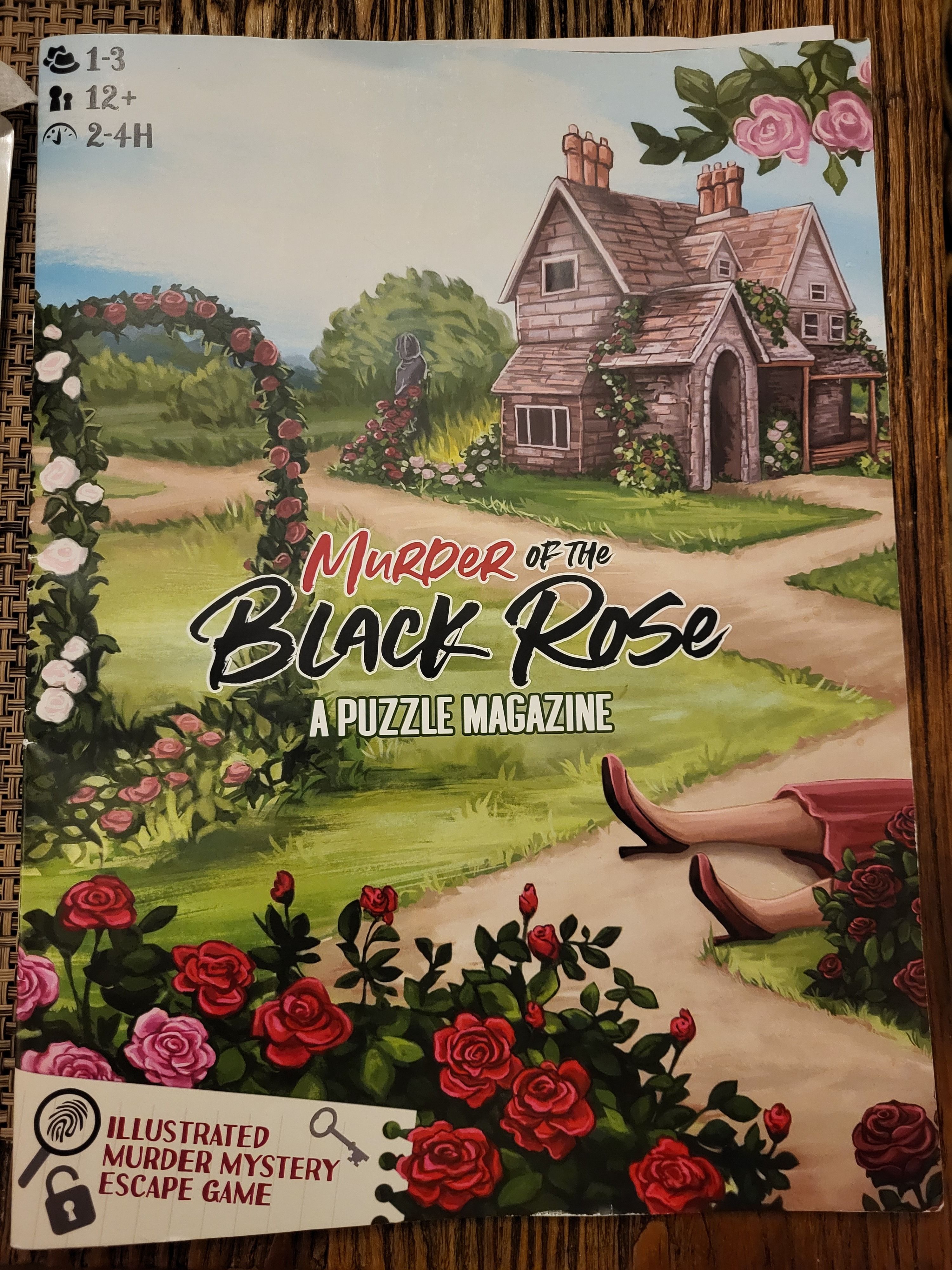 Murder of the Black Rose: A Puzzle Magazine