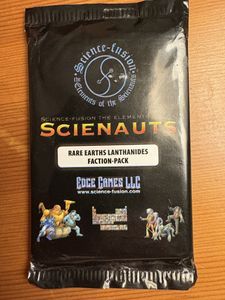 Science-fusion: the Elements of the Scienauts – Rare earths lanthanides faction-pack