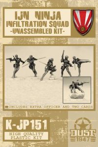 Dust 1947: IJN Ninja Infiltration Squad | Board Game | BoardGameGeek