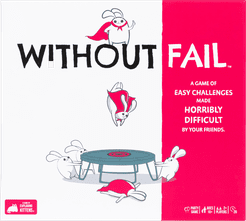 Box art for the party game Without Fail