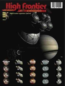 ハイフロンティア＋コロニゼーション拡張　ボードゲーム High Frontier Colonization | Board Game | BoardGameGeek