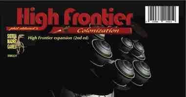 High Frontier Colonization | Board Game | BoardGameGeek