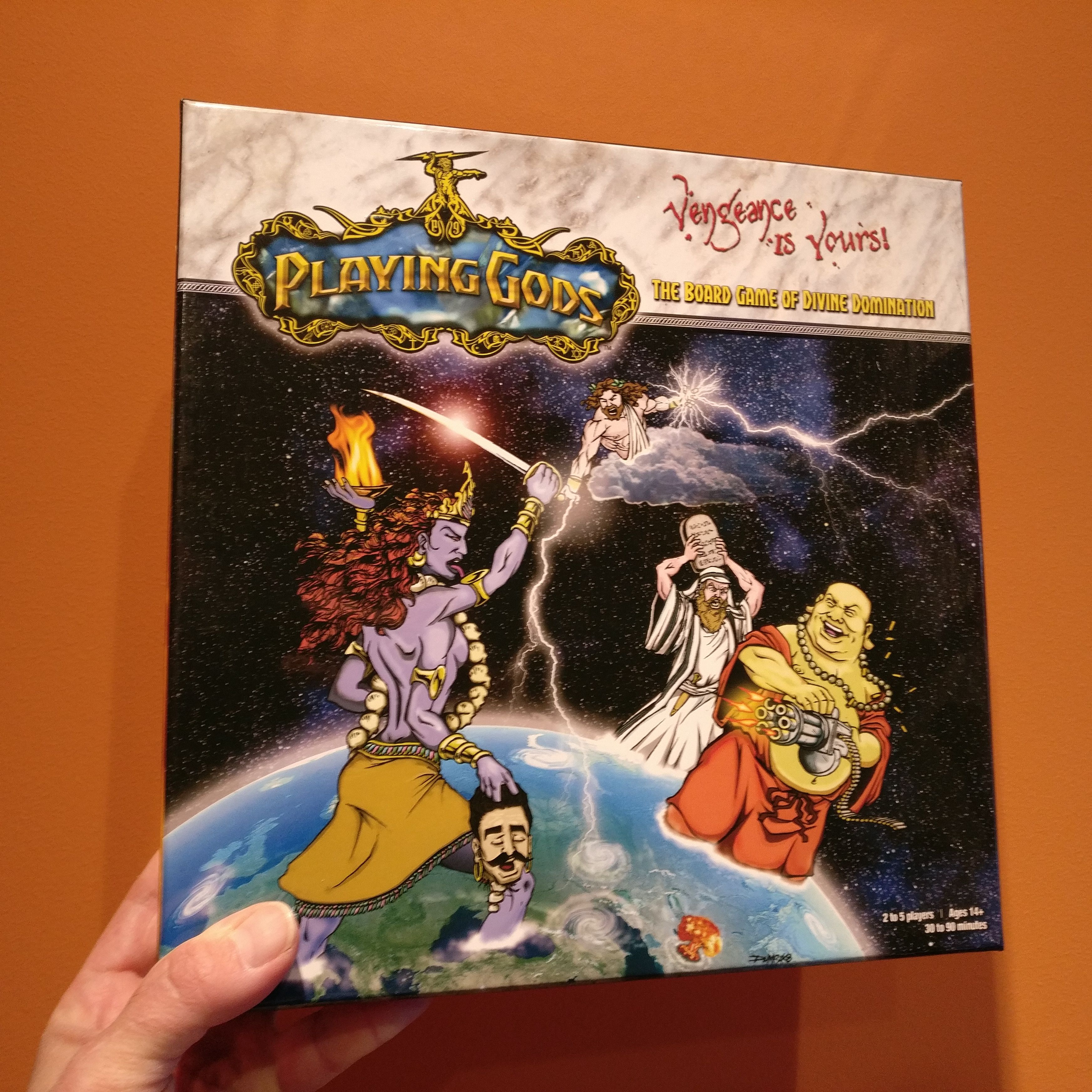 Playing Gods: The Board Game of Divine Domination