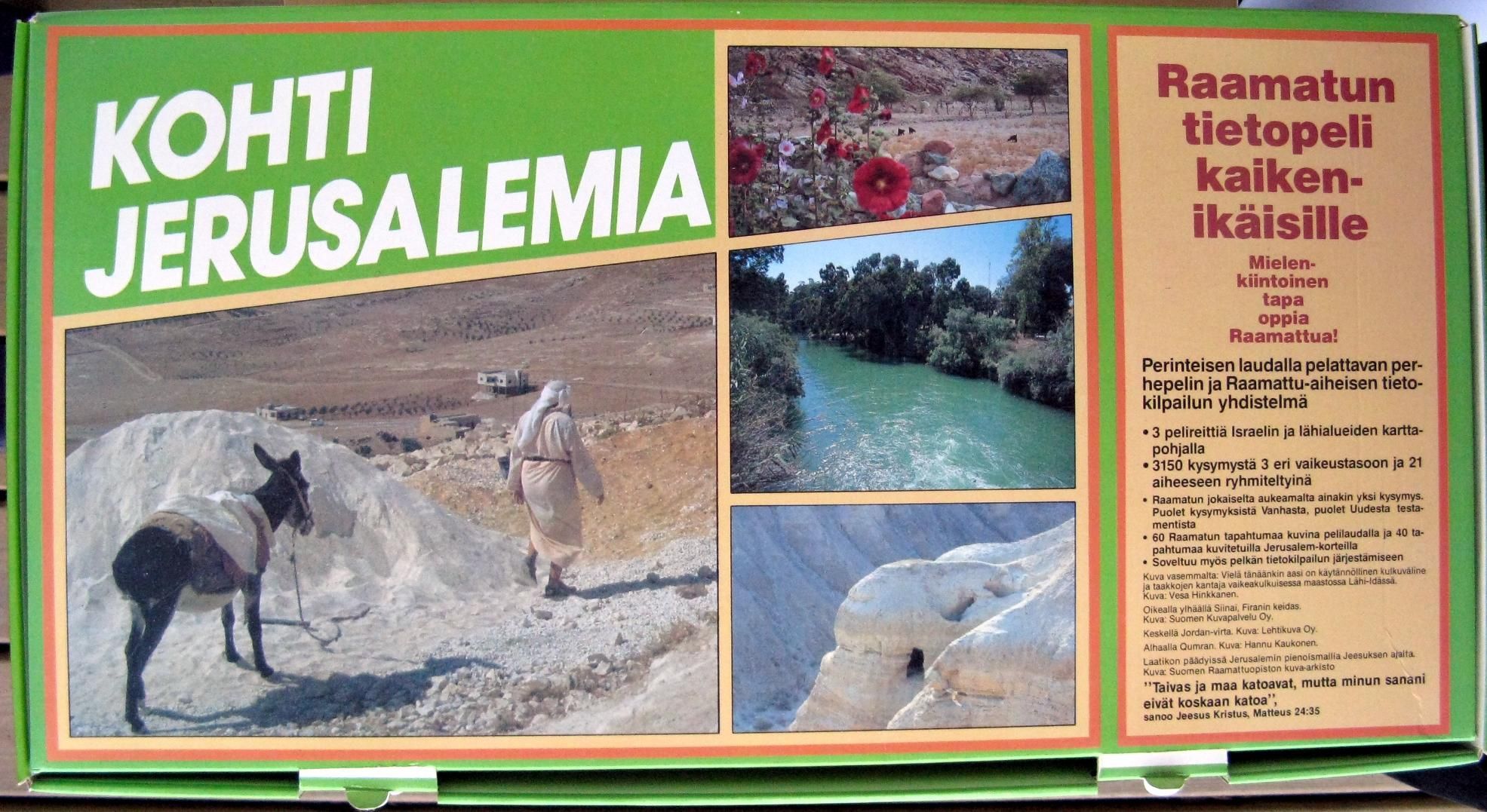 Kohti Jerusalemia cover art