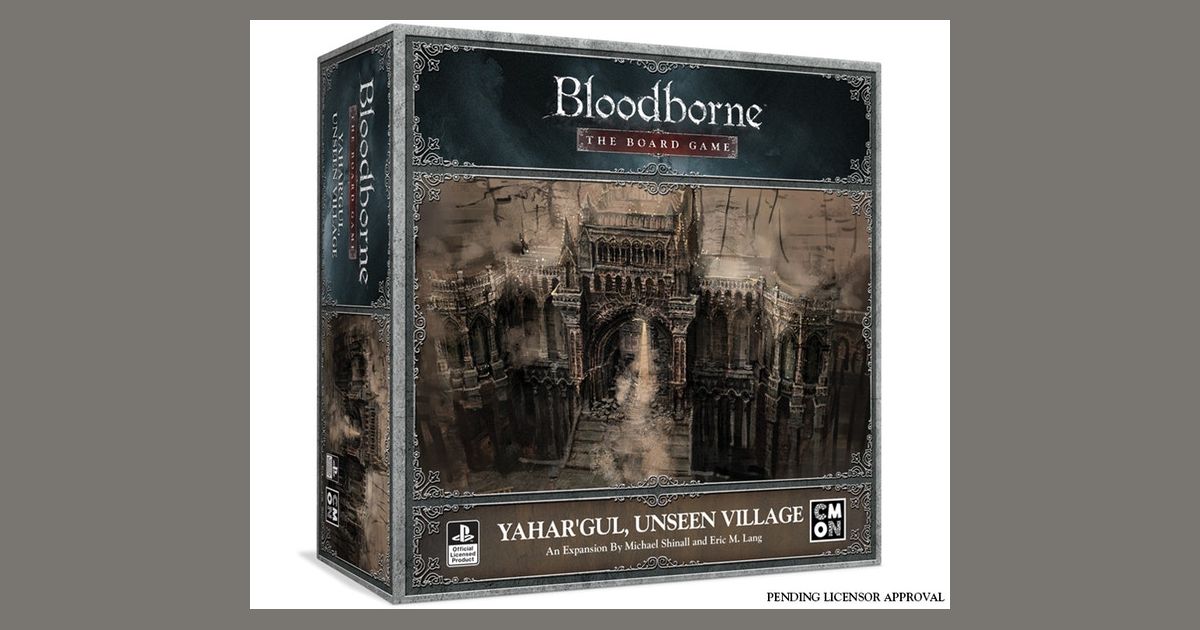 Bloodborne The Board Game Yahar Gul Unseen Village Board Game Boardgamegeek