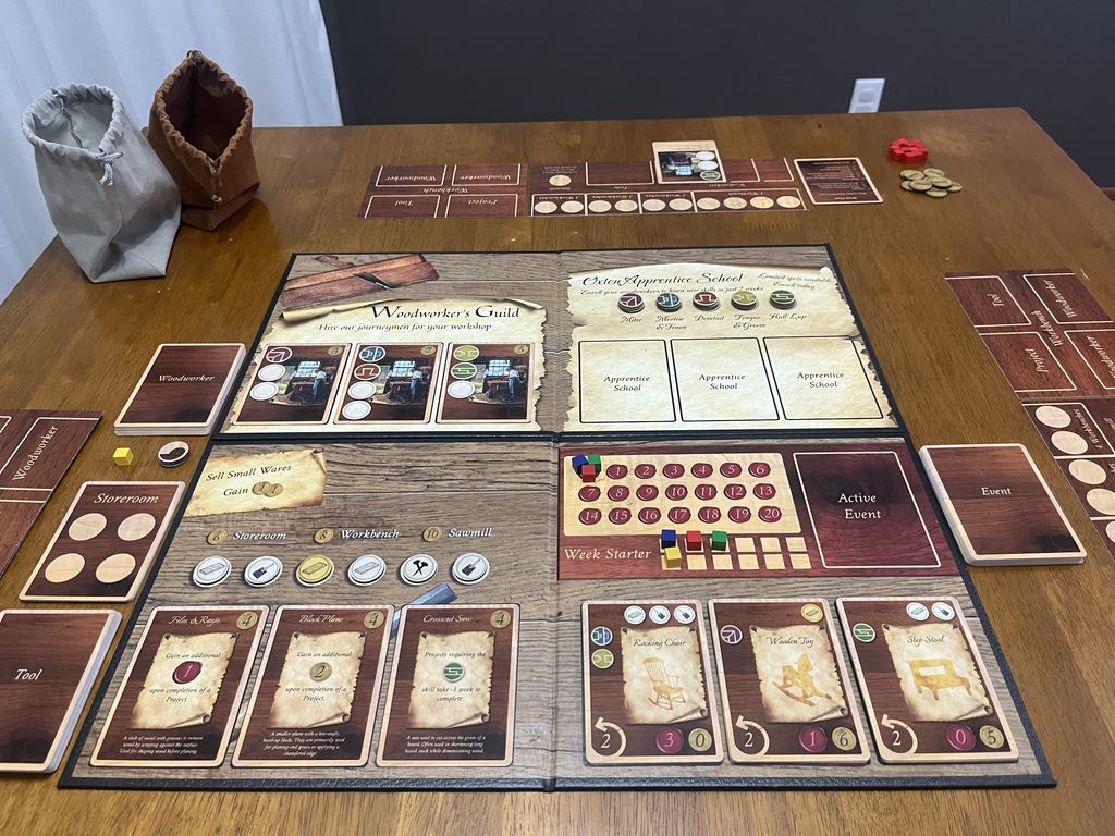 Illustration 12 de Joinery: The Woodworking 🪚 Board Game
