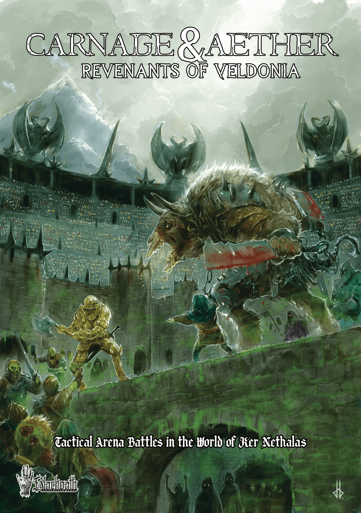 Carnage & Aether: Revenants of Veldonia cover