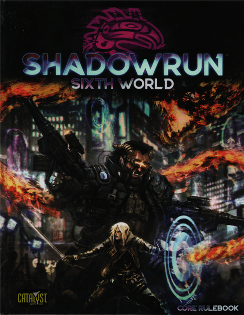 Sixth World CAT28000 Shadowrun RPG 6th Edition Core Rulebook 