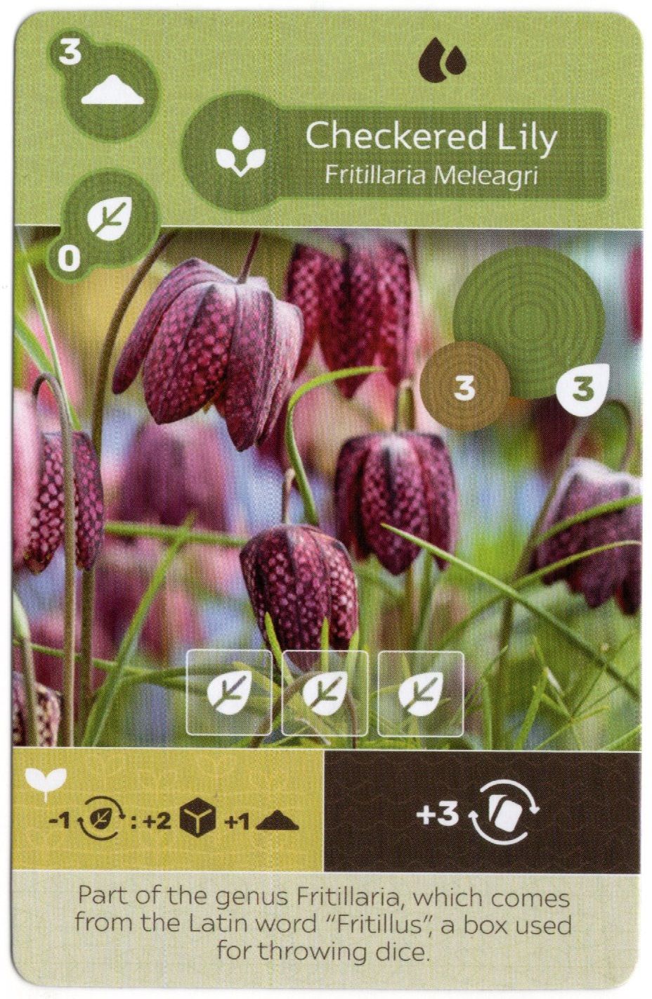 Earth: Checkered Lily Promo Card