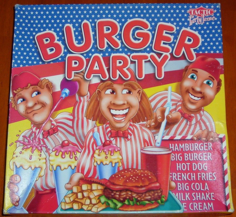 Burger Party box art