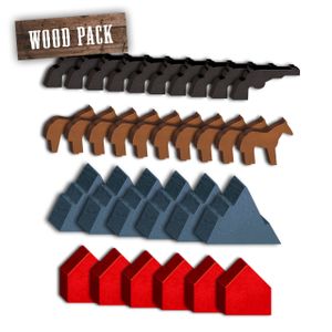 Carson City: Big Box – Wood upgrade pack