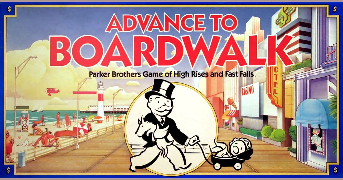 Advance to Boardwalk Board Game BoardGameGeek