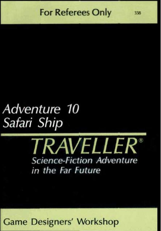 Image - Adventure 10: Safari Ship, cover