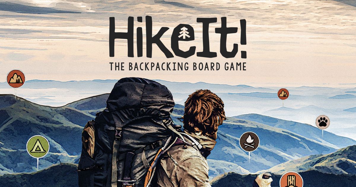 Hike It! The Backpacking Board Game Board Game BoardGameGeek