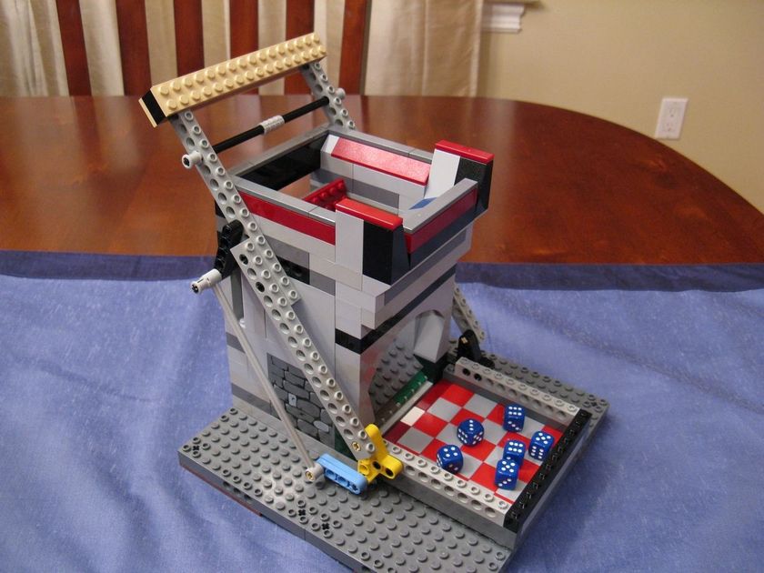 A Survey of LEGO Dice Towers LEGO Accessories for Board Games