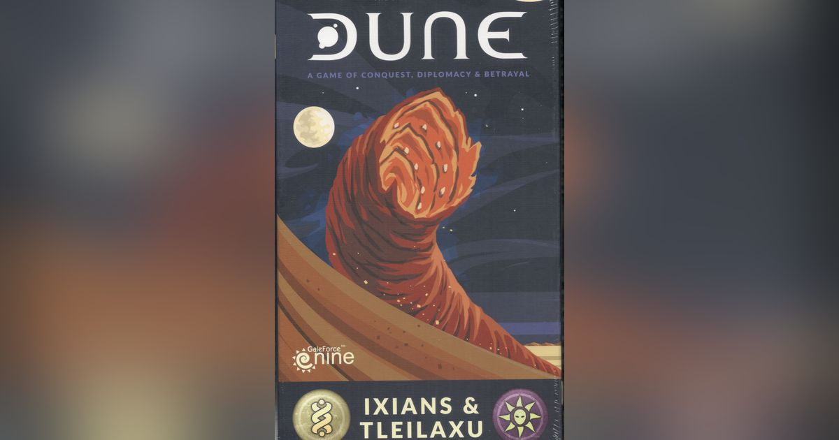 Dune Ixians & Tleilaxu Board Game BoardGameGeek