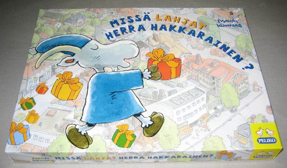 Missä lahjat herra Hakkarainen?