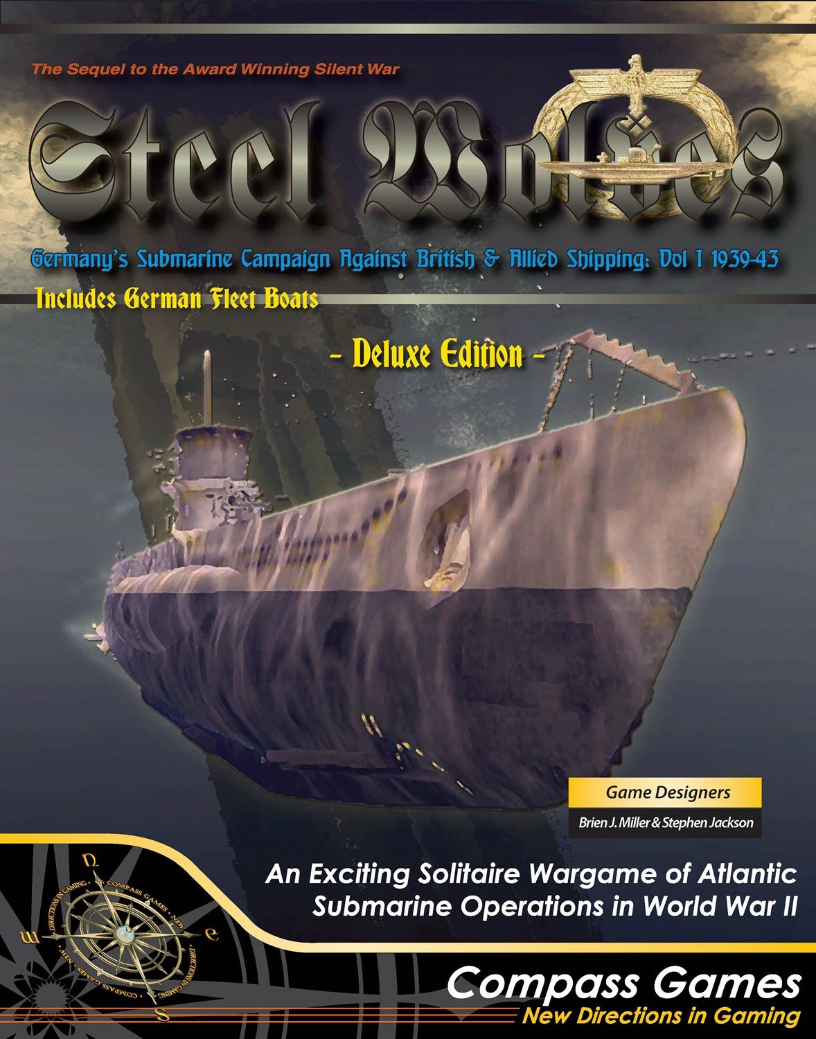 Cover art for Steel Wolves and German Fleet Boats: Deluxe Edition