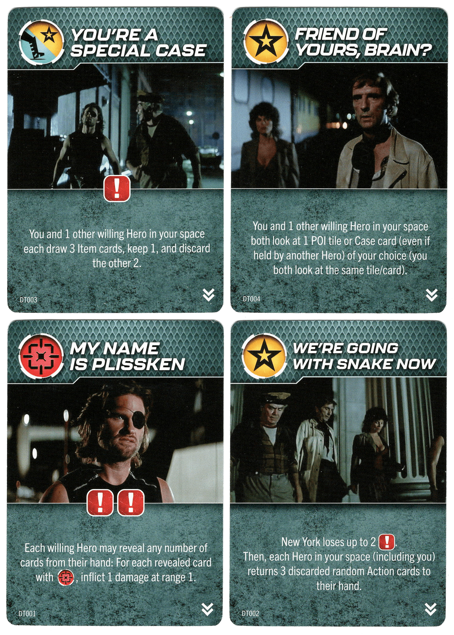Escape from New York: Dice Tower 2024 Promo Pack