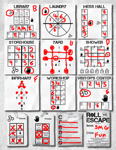 Board Game: Roll to Escape