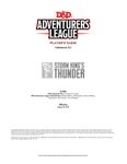 RPG Item: Adventurers League Player's Guide (Storm King's Thunder)