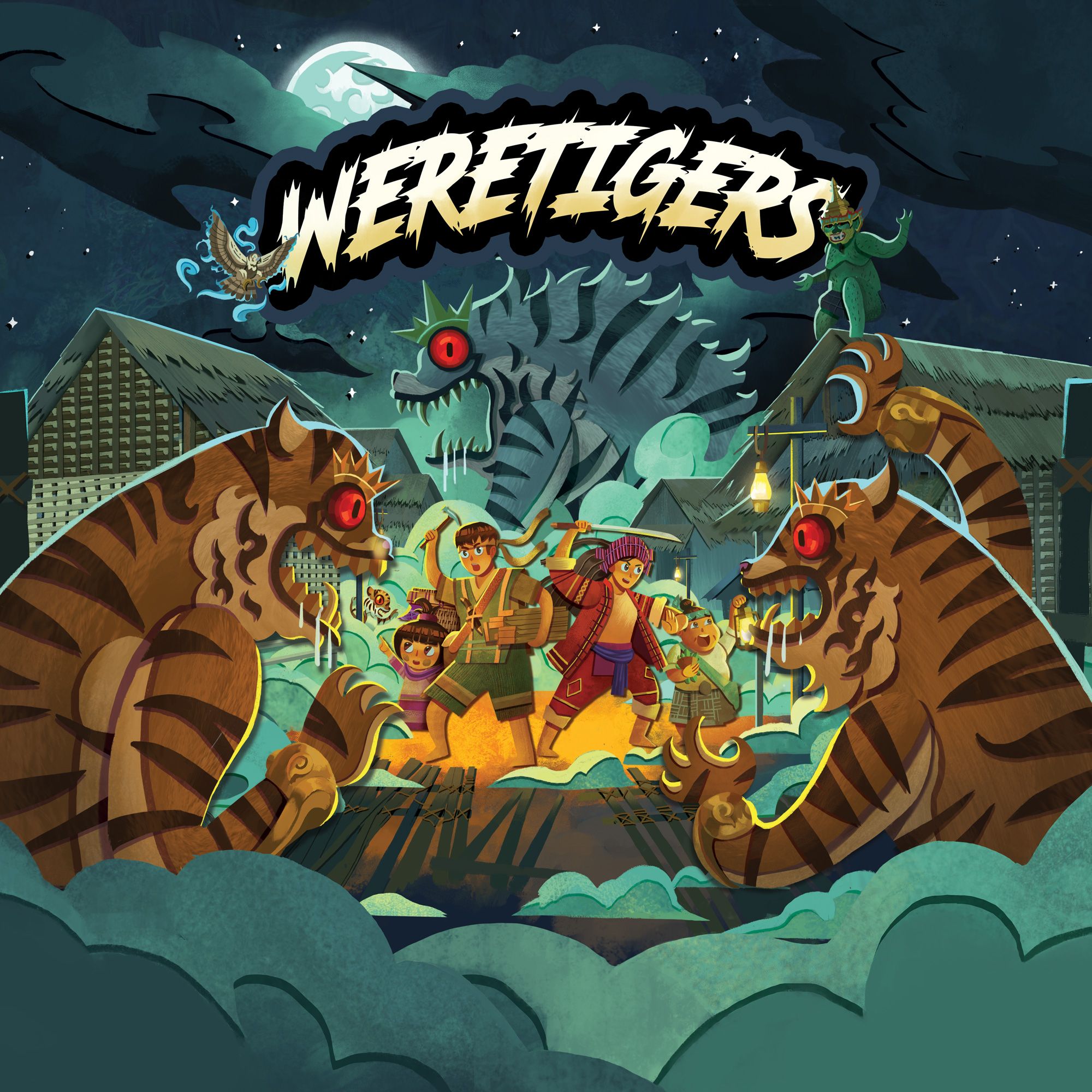 Cover art for Weretigers