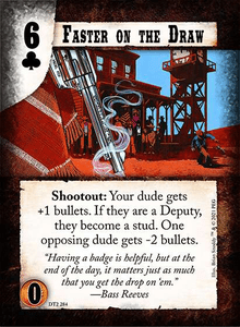 Doomtown: Faster on the Draw Promo Card