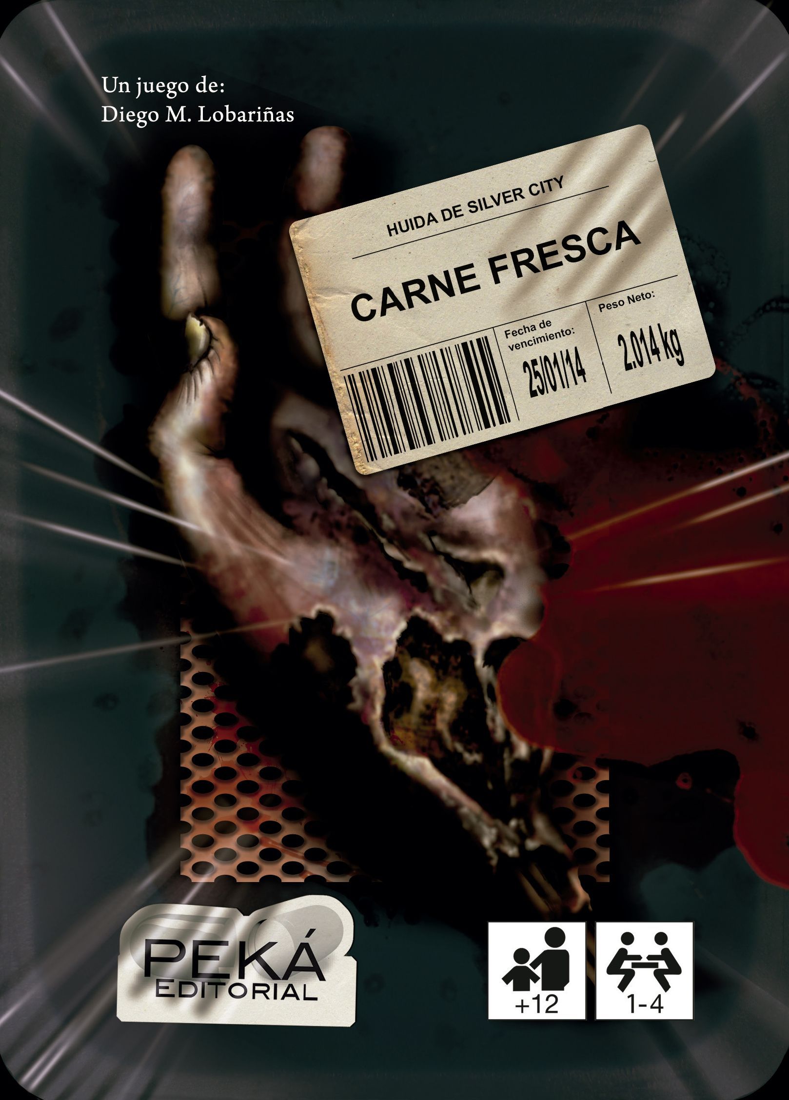Huida de Silver City: Carne Fresca box art