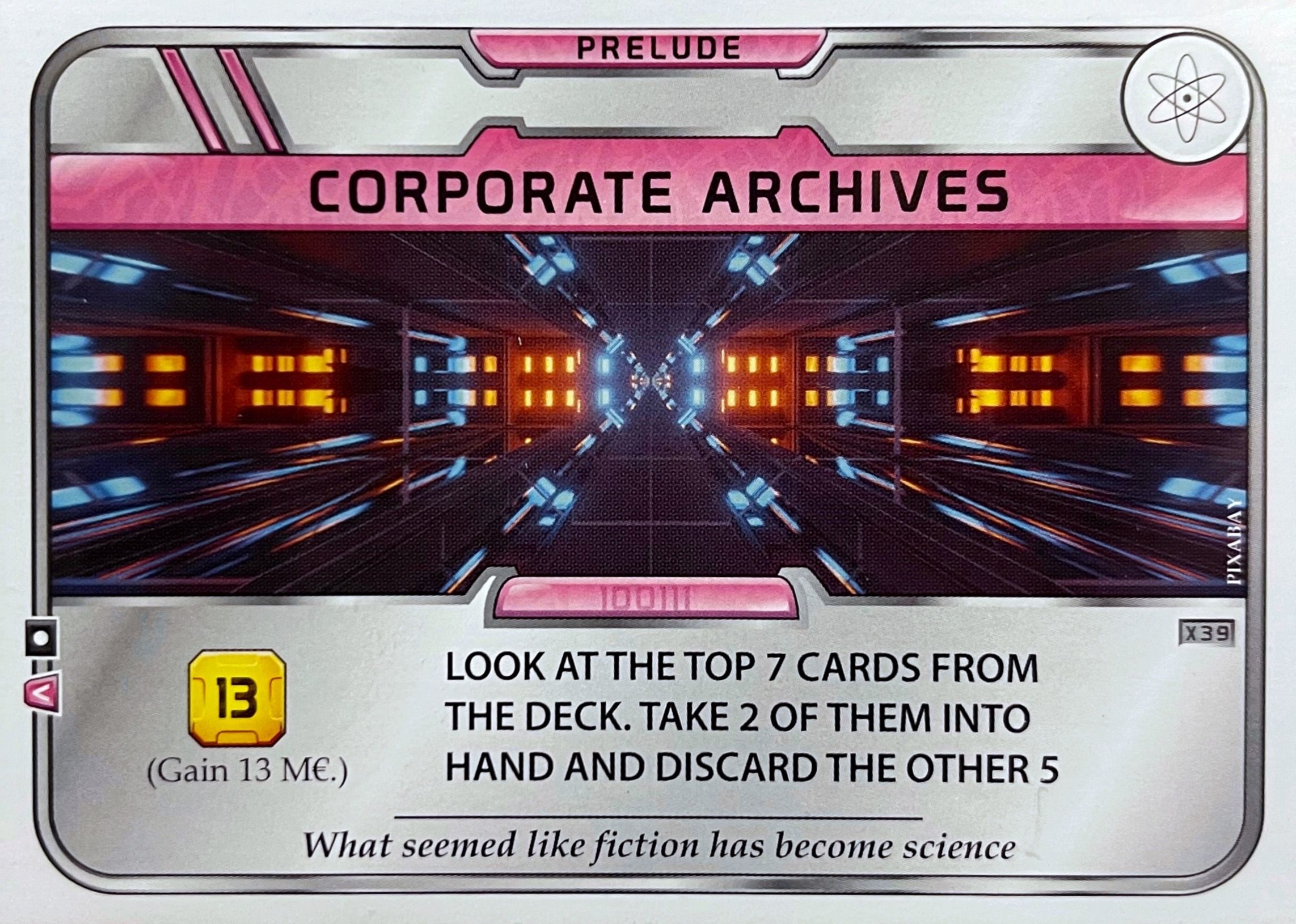 Terraforming Mars: Corporate Archives Promo Card