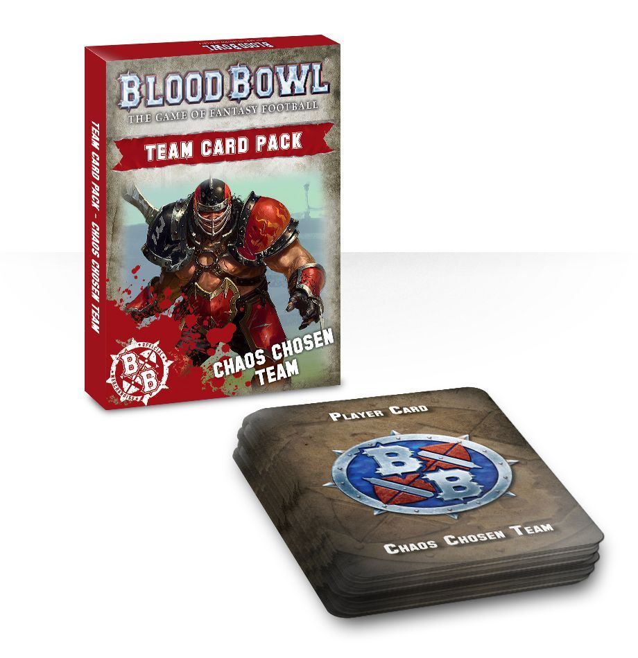 Blood Bowl (2016 Edition): Chaos Chosen Team Card Pack cover