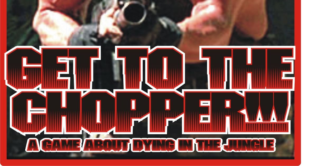 Get to the Chopper!!!, Board Game