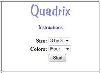 Video Game: Quadrix