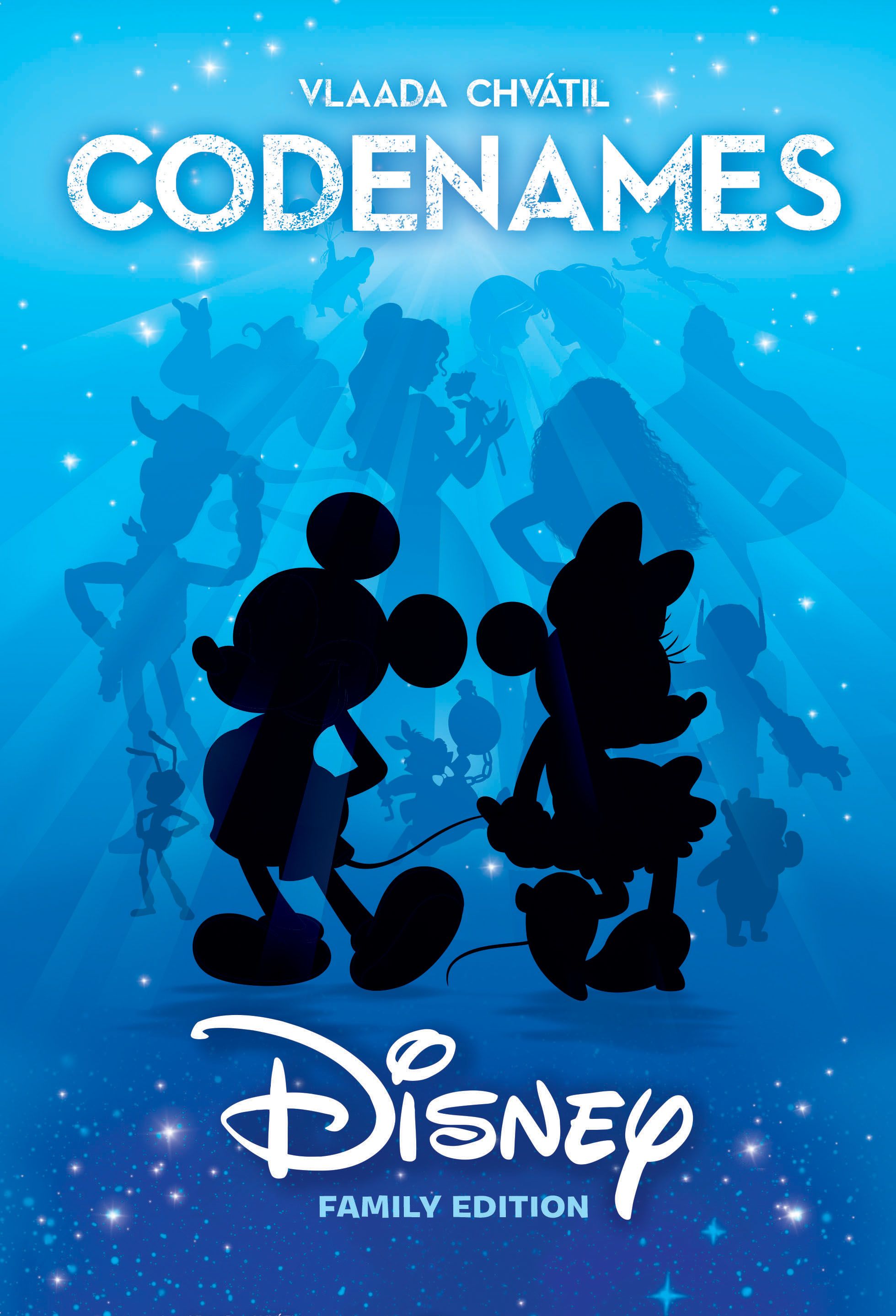 Codenames: Disney – Family Edition front face