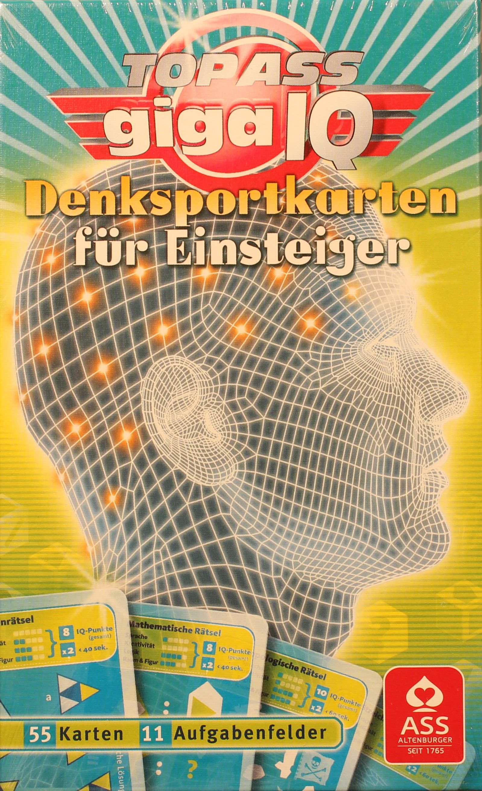 Cover art for Top Ass giga IQ: Denksportkarten für Einsteiger