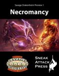 RPG Item: Savage Preview 1: Necromancy