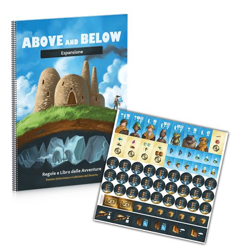 Above and Below: Desert Labyrinth and Underforest Encounter Book