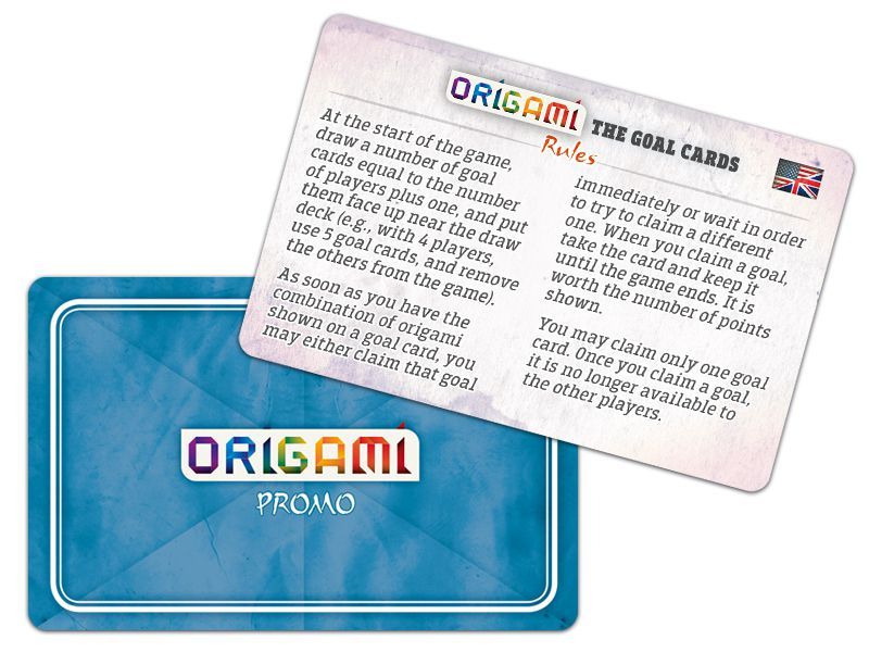 Origami: Promo Goal Cards cover art