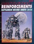RPG Item: Battletech Reinforcements Battlemech Record Sheets 3025