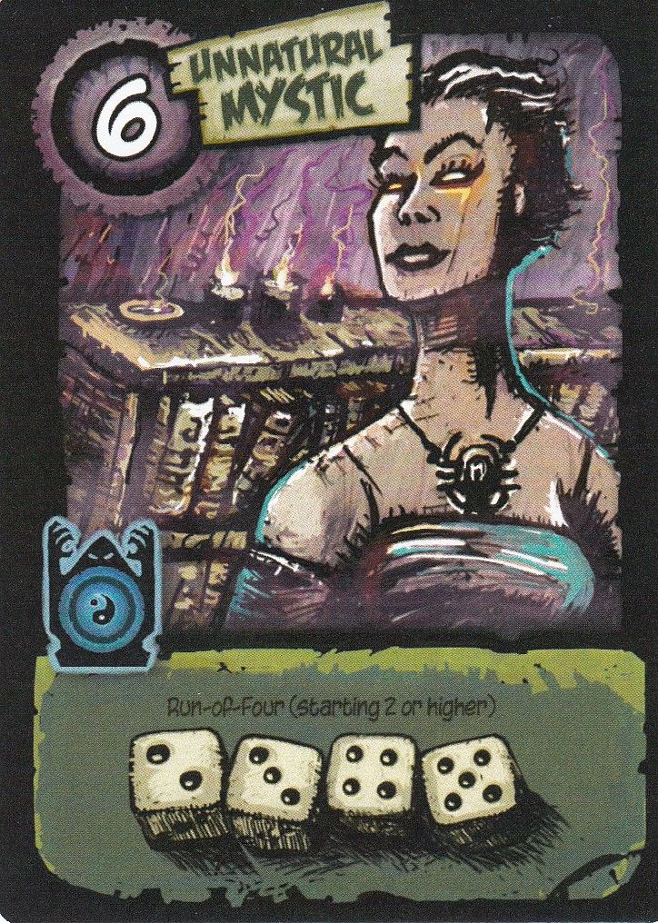 Ancient Terrible Things: Unnatural Mystic Promo Card