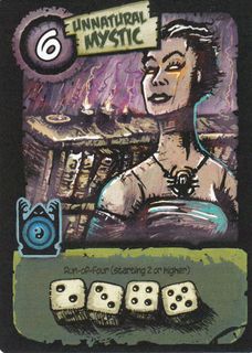 Ancient Terrible Things: Unnatural Mystic Promo Card