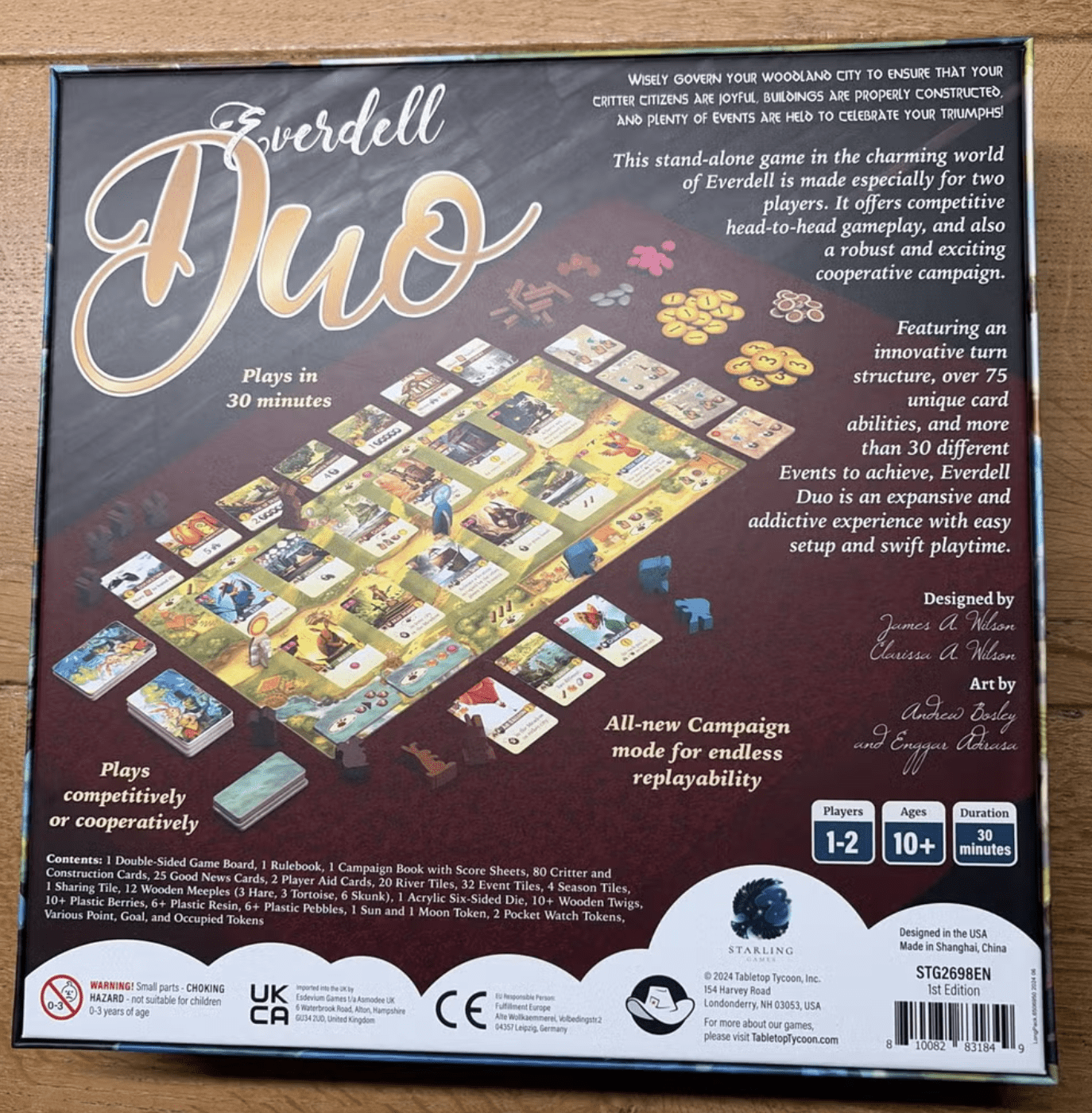 everdell duo card sleeves Product Details | Most Standard Sleeves are 40 microns thick 