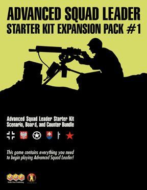 New by MMP Advanced Squad Leader ASL Starter Kit #2 English Wargame Guns 