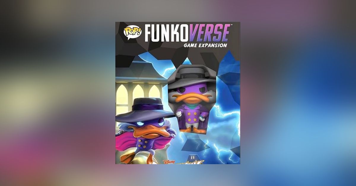 Funkoverse Strategy Game: Darkwing Duck 100, Board Game