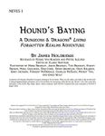 RPG Item: NEVE5-1: Hound's Baying