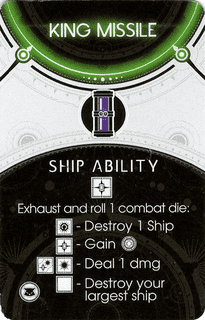 Last Light: King Missile Promo Card