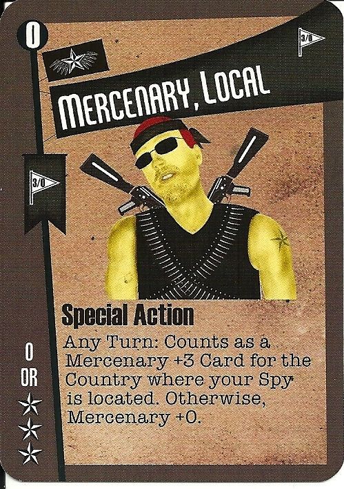 1955: Local Mercenary Promo Card doboz